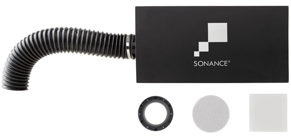 Sonance BPS8 Subwoofer + ASBPC6RS Bandpass Connector,AS68RS  
